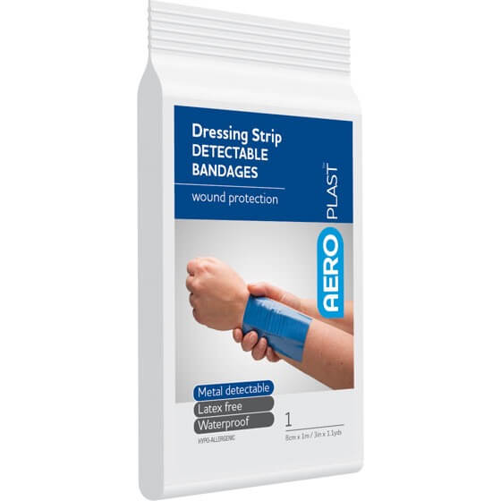 AeroPlast Premium Detectable Bandages – Dressing Strips>