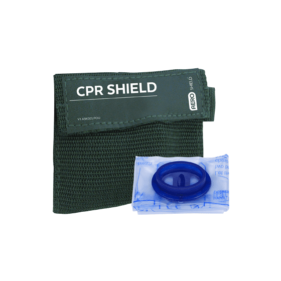 AEROSHIELD Key Ring CPR Face Shield (GST Free) Aero Healthcare