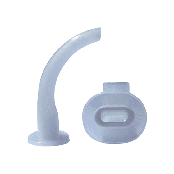 #1 Adolescent Disposable Guedel Airway 70mm (Clear) | Aero Healthcare