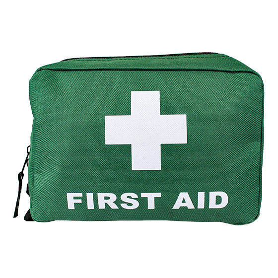 AEROBAG Small Green First Aid Bag 21 x 15 x 7.5cm | Aero Healthcare