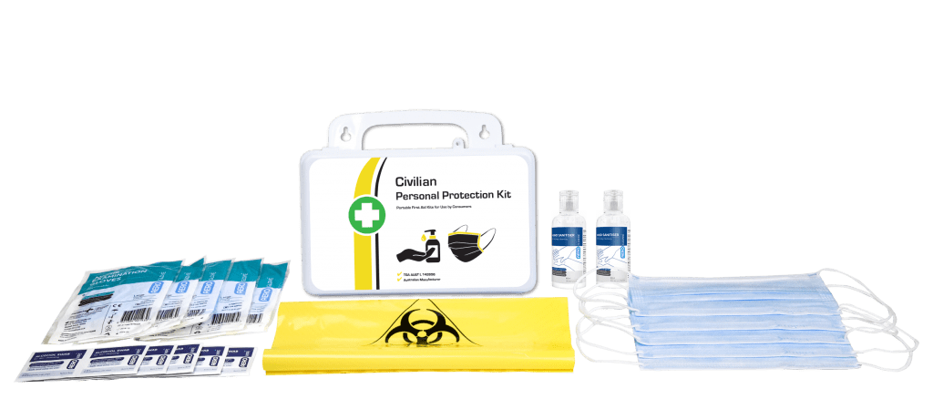 AeroKit Civilian/Personal Protection Kit Contents