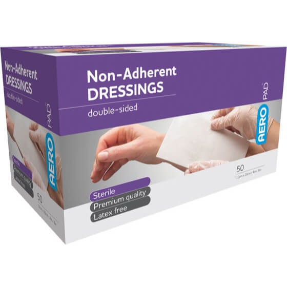AEROPAD Non-Adherent Dressing 10 x 20cm Box/50>