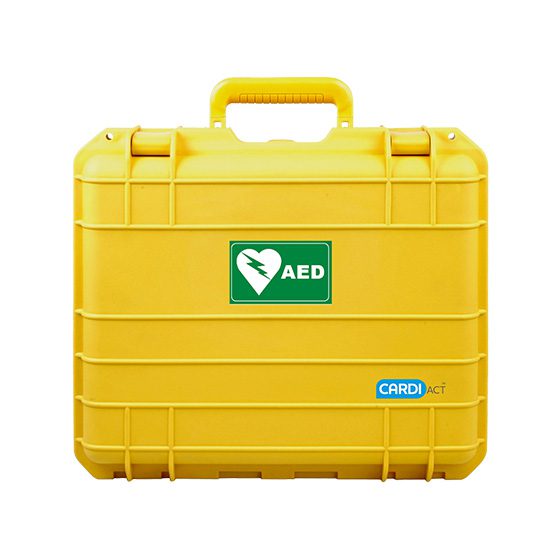 CARDIACT Large Waterproof Tough AED Case  43 x 38 x 15.4cm>