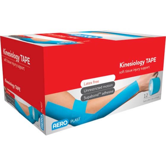 AEROPLAST Kinesiology Tape 5cm x 5M Box/12>