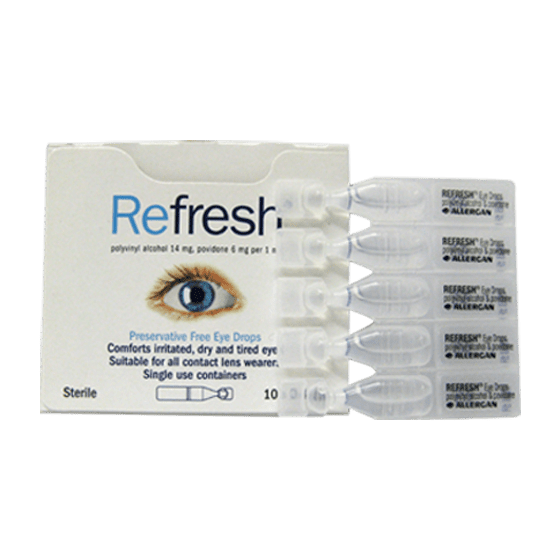 REFRESH Eye Drops 0.4ml Box/10>