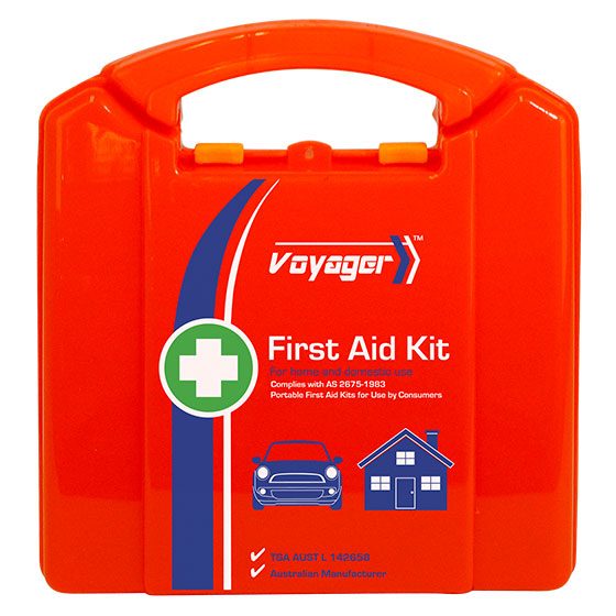 VOYAGER 2 Series Plastic Neat First Aid Kit 19 x 17.5 x 7cm>