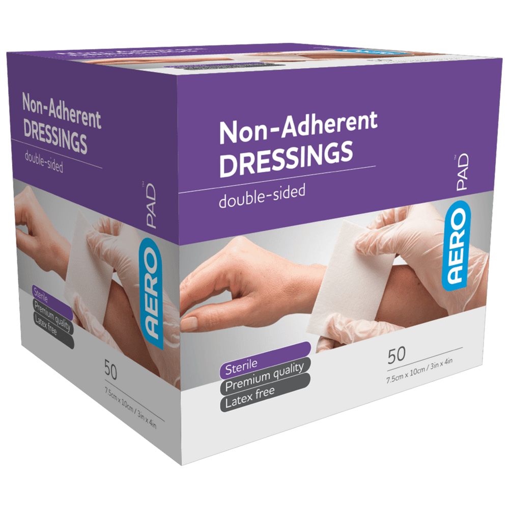 AEROPAD Non-Adherent Dressing 7.5 x 10cm Box/50>